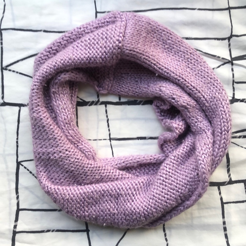 Lavender infinity scarf